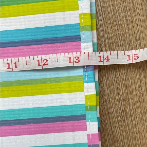 SCOUT Vibrant Striped NWT Large Package Gift Bag 13.5” W x 12” H x 6” D - Picture 11 of 16